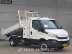 Iveco Daily 35C16 Kipper met Kraan Dubbellucht 3,5t Trekhaak, Auto's, Bestelwagens en Lichte vracht, Stof, Gebruikt, Euro 6, Iveco