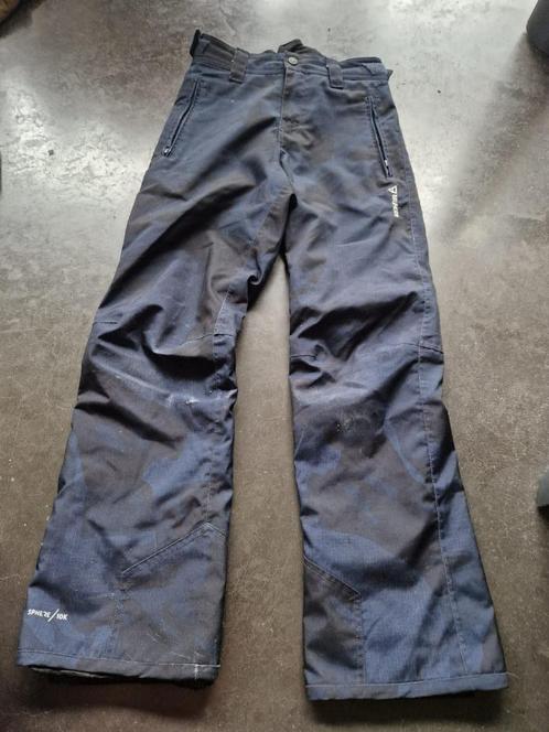 ski/snowboard-broek 12 jaar, Kinderen en Baby's, Kinderkleding | Maat 152, Gebruikt, Jongen of Meisje, Broek, Ophalen