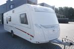 Prachtige 6pers.LMC met voortent, fr bed, stapelbed, treinzi, Caravans en Kamperen, Koelkast, Stapelbed, Bedrijf, Treinzit
