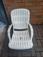 2 klappare tuinstoelen, Tuin en Terras, Ophalen, Gebruikt, Kunststof, Verstelbaar