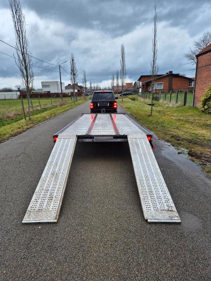 Autotransporter 6m op 2m30 - 3500kg, Auto diversen, Aanhangers en Bagagewagens, Zo goed als nieuw, Ophalen