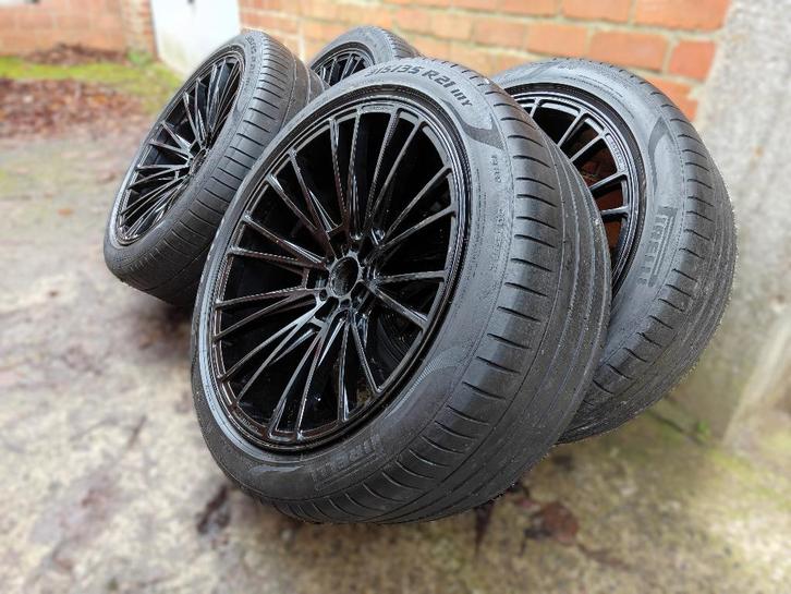 21 inch breedset voor BMW X5 X6 - concaaf, Auto-onderdelen, Banden en Velgen, Banden en Velgen, Zomerbanden, 21 inch, 315 mm, Personenwagen