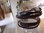 Lederen armbandjes, Ophalen, Nieuw, Bruin, Leer