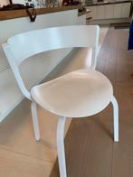 6 witte designstoelen , Thonet , hout, Vijf, Zes of meer stoelen, Modern, Gebruikt, Wit