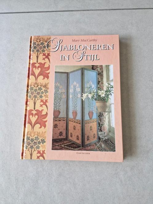 Sjabloneren in stijl - Mary MacCarthy, Hobby en Vrije tijd, Tekenen, Gebruikt, Boek of Gids, Ophalen of Verzenden