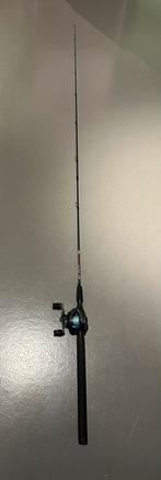 Ultimate, zwarte vishengel, Watersport en Boten, Ophalen of Verzenden, Gebruikt, Complete set