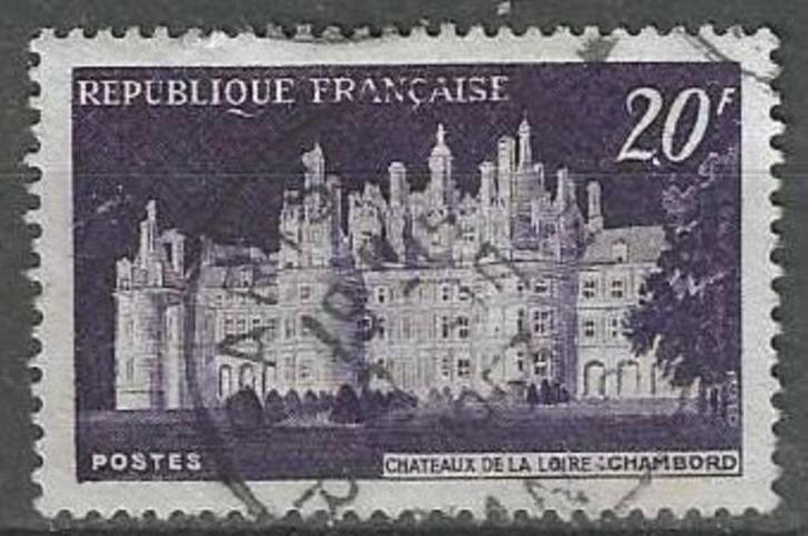 France 1952 - Yvert 924 - Château de Chambord (ST), Timbres & Monnaies, Timbres | Europe | France, Envoi