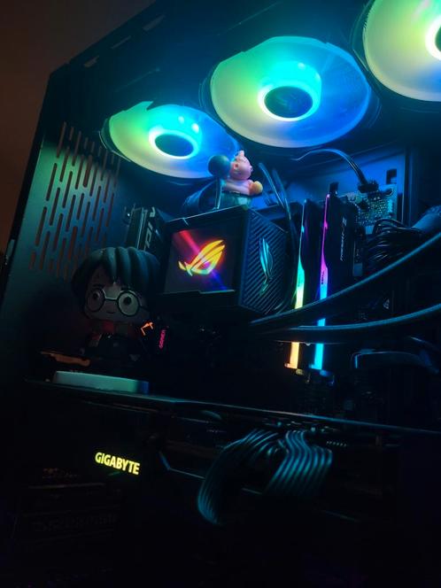 Gaming Pc 7800 XT + ROG RYUJIN DDR5, Computers en Software, Desktop Pc's, Zo goed als nieuw, 4 Ghz of meer, SSD, 32 GB, Met videokaart
