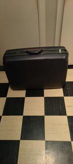Zwart/grijze stevige Samsonite reiskoffer, 70 cm ou plus, Plastique dur, Enlèvement, Utilisé