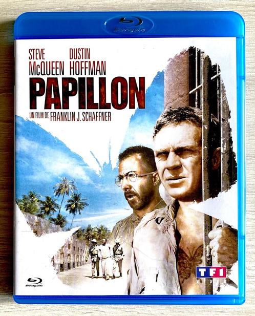 PAPILLON (Film CULTE) /// RESTAURÉ en HD /// Comme NEUF, CD & DVD, Blu-ray, Comme neuf, Autres genres, Enlèvement ou Envoi