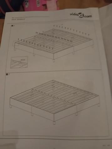 VIDAXL LATOFLEX OP POOTJES NIEUW ALLEEN UIT DOOS GEHAALD  beschikbaar voor biedingen