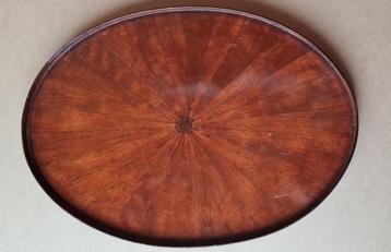 Mid Victorian mahogany Sunburst Dienblad beschikbaar voor biedingen