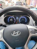 Hyundai ix35, Auto's, Hyundai, Euro 5, Zwart, Start-stop-systeem, Leder en Stof