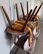 Set van vier stoelen, jaren 1950 /''50 - Mid- Century, Huis en Inrichting, Stoelen, Ophalen, Hout, Gebruikt, Scandinavisch , 1950s , design