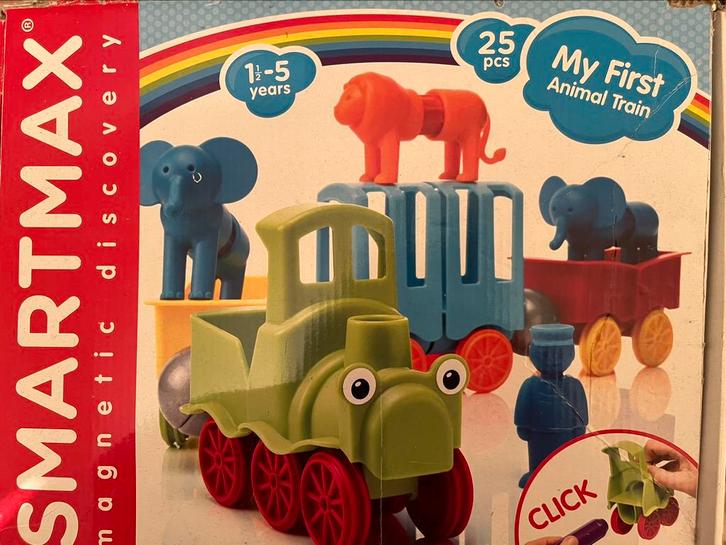 Smartmax- My First Animal Train- NIEUWSTAAT, Kinderen en Baby's, Speelgoed | Educatief en Creatief, Zo goed als nieuw, Bouwen
