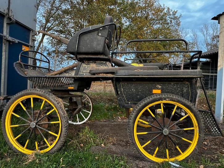 Hagedoorn-Linde marathonwagen Opknapper, Dieren en Toebehoren, Paarden en Pony's | Overige Paardenspullen, Gebruikt, Ophalen