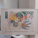 Kandinsky, posterframe, Verzamelen, Posters, Gebruikt, Met lijst, Rechthoekig Liggend, Ophalen of Verzenden