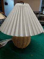Geplooide Esthetische Vintage  lamp  2 stuks., Ophalen of Verzenden, Nieuw, Overige materialen, Minder dan 55 cm