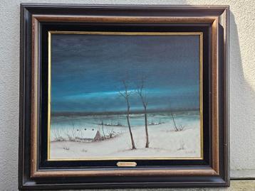 tableau « Winter View » de David Marcel (1985), Enlèvement ou Envoi