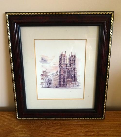 Westminster Abbey, wanddecoratie, Huis en Inrichting, Woonaccessoires | Wanddecoraties, Gebruikt, Ophalen of Verzenden