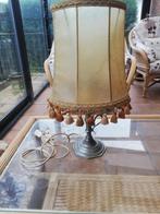 Ancienne lampe avec pied en étain, Ophalen of Verzenden