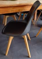 moderne stoel zwarte kuip, Maison & Meubles, Chaises, Noir, Bois, Modern, Enlèvement