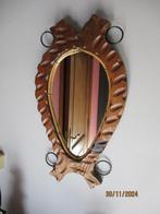spiegel met houten kader, Antiek en Kunst, Ophalen of Verzenden