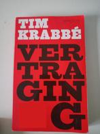 Tim Krabbe - Vertraging, Boeken, Ophalen of Verzenden, Zo goed als nieuw, Tim krabbe, België