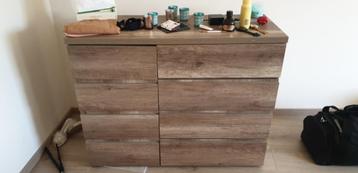 Commode avec miroir, 3 ou 4 tiroirs, 25 à 50 cm, Moins de 100 cm, Comme neuf