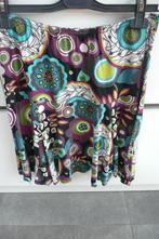 Groen paars geprinte rok (K659), Kleding | Dames, Maat 38/40 (M), Ophalen of Verzenden, Zo goed als nieuw, Rhétorique
