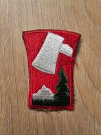 US WW2 70th Infantry division patch whiteback Ardennes, Ophalen of Verzenden