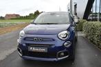 FIAT 500X 1.5 Hybrid SPORT CAMERA / PDC / APPLE CAR, Auto's, Fiat, 4 cilinders, Blauw, 500X, Leder