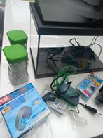 Kleine aquarium met zuiveringsfilter, Dieren en Toebehoren, Ophalen, Zo goed als nieuw