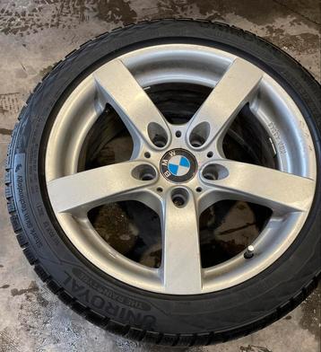 Kit Jantes hiver BMW 5/120. 225/45/17  disponible aux enchères