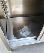 inox tafel met schuifdeuren, Ophalen, Gebruikt