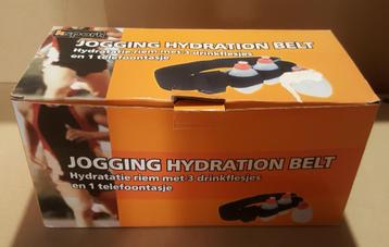 Jogging hydratatie riem met 3 drinkflesjes NIEUW beschikbaar voor biedingen