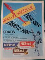 Nestlé chocolat - publicité papier - 1970, Verzamelen, Merken en Reclamevoorwerpen, Ophalen of Verzenden, Gebruikt, Overige typen
