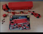 Lego ferrari Truck compleet met boekje, Kinderen en Baby's, Speelgoed | Duplo en Lego, Ophalen of Verzenden, Gebruikt, Lego