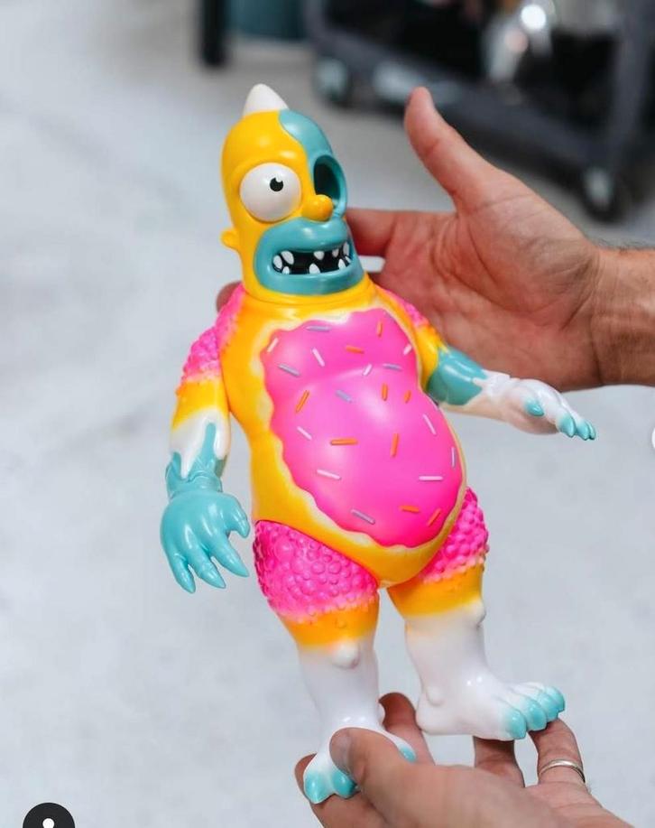 Matt Gondek Big Trouble Sofubi Toy, Antiquités & Art, Art | Objets design, Enlèvement