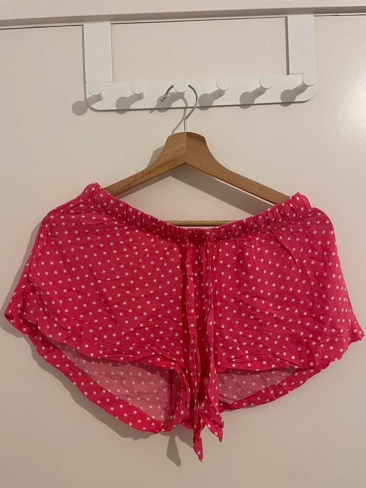 Short rose à pois girly, Kleding | Dames, Pyjama's, Gedragen, Maat 38/40 (M), Ophalen of Verzenden