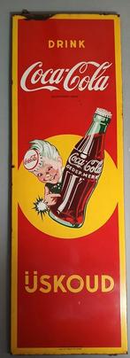 Coca-cola emaille 1953, Antiek en Kunst, Ophalen of Verzenden