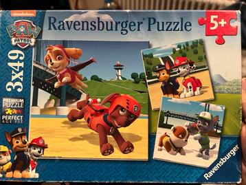 Paw Patrol Puzzel - 3x49st - 5+ beschikbaar voor biedingen