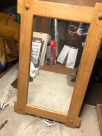 rustieke spiegel, Huis en Inrichting, Woonaccessoires | Spiegels, Ophalen, Zo goed als nieuw, Minder dan 100 cm, Rechthoekig