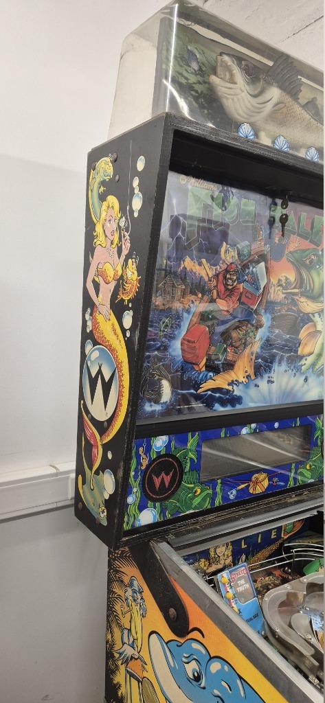 fish tales, Verzamelen, Automaten | Flipperkasten, Zo goed als nieuw, Dot-matrix, Flipperkast, Williams, Ophalen of Verzenden