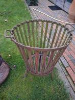Zware vuurkorf 65cm hoog en 50cm diameter, Tuin en Terras, Vuurkorven, Ophalen, Zo goed als nieuw, Vuurkorf