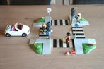 Playmobil - Kruispunt met cabrio - 3987 / 5585, Kinderen en Baby's, Speelgoed | Playmobil, Ophalen of Verzenden, Gebruikt, Complete set