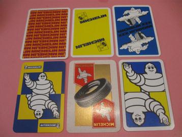 6 losse speelkaarten Michelin (59) beschikbaar voor biedingen