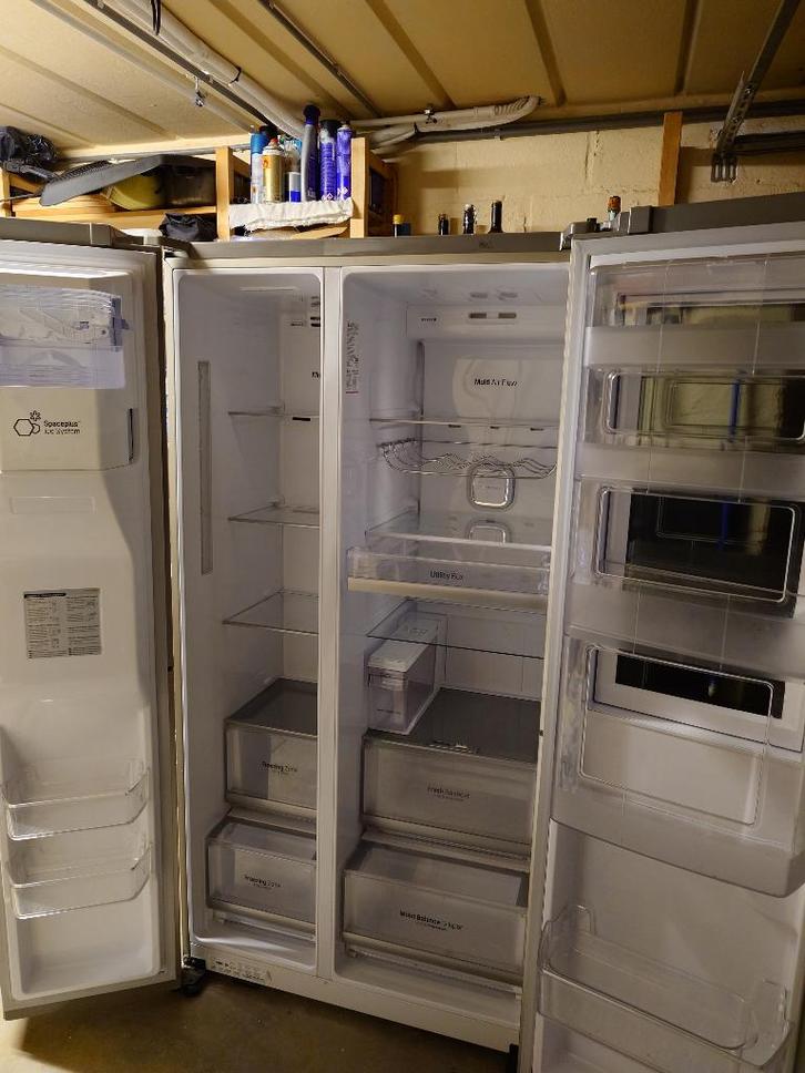Frigo américain - 2 portes, Electroménager, Réfrigérateurs & Frigos, Utilisé, Avec compartiment congélateur, 150 à 200 litres