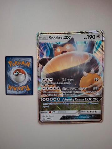 Carte jumbo Snorlax ! disponible aux enchères