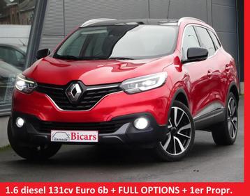 Renault Kadjar 1.6 dCi Bose Edition PANO+ LED+ GPS+LEDEREN D, Auto's, Leder, Bedrijf, 5 deurs, 117 g/km